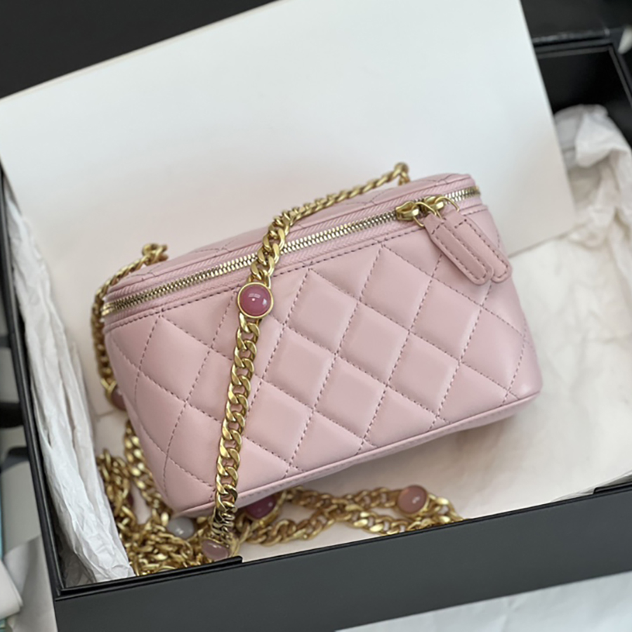 Luxury Chain Bags Designer Cosmetic Bags 1:1 Quality Lambskin Crossbody Bag 17cm With Box MC141
Luxury Chain Bags Designer Cosmetic Bags 1:1 Quality Lambskin Crossbody Bag 17cm With Box MC141