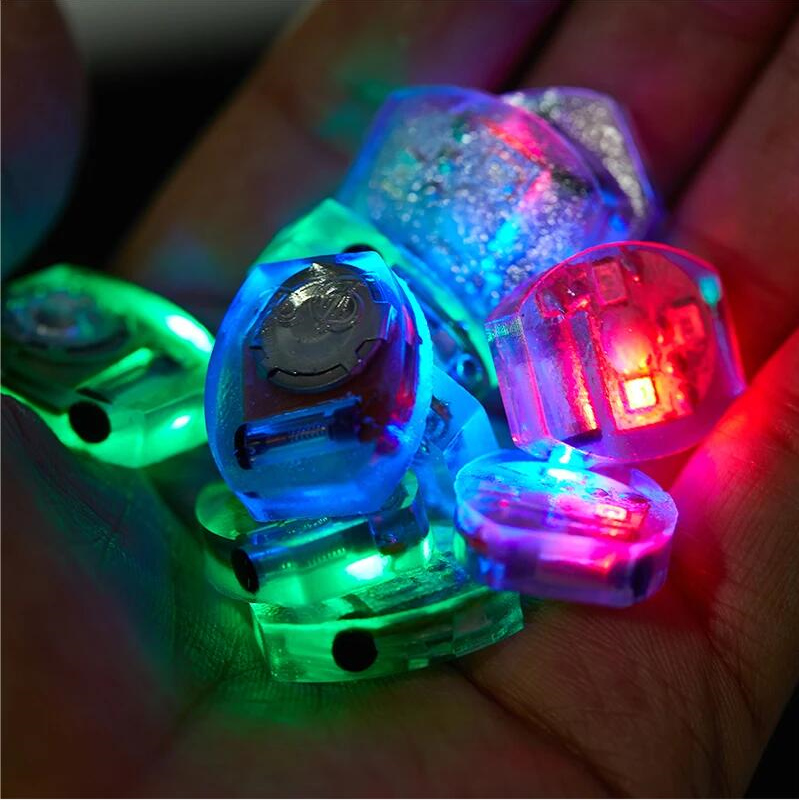 10Pcs Shoe Light Movement Electronics Lamp Accessories Vibrating Light Hole Shoes Lamp Parts D2.0