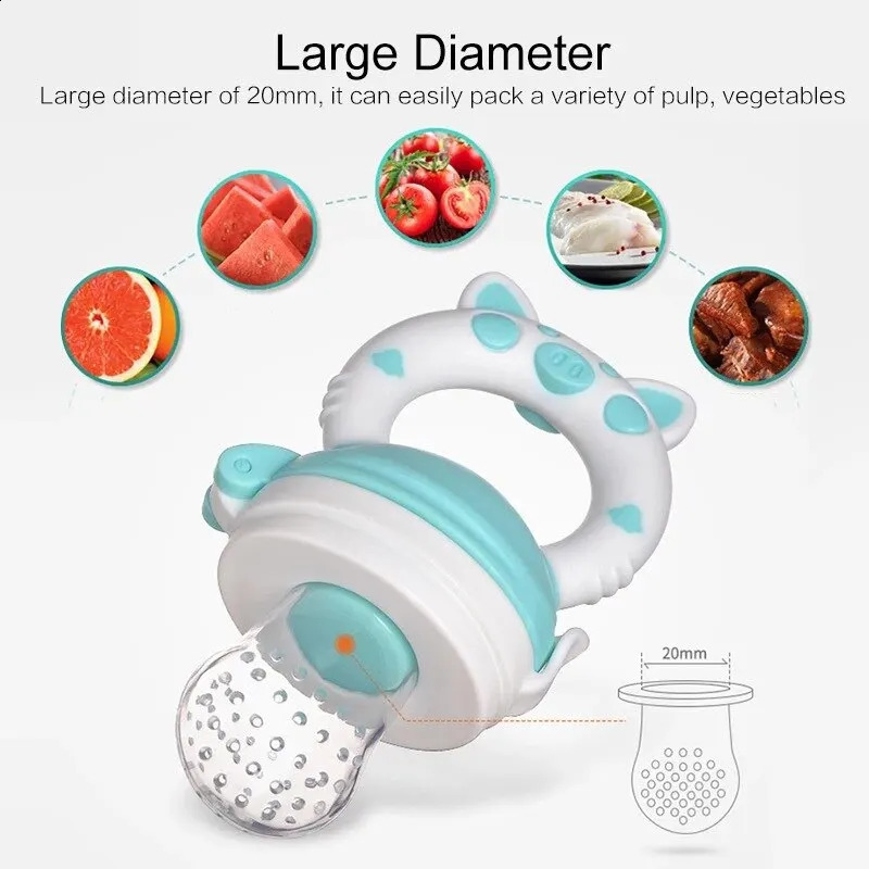Bottle Warmers Sterilizers Silicone Fresh Food Nibbler Baby Feeder Kids Boy Girl Fruit Nipples Feeding Safe Infant Supplies Nipple Soother Bottles 231
