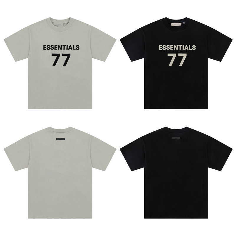 ESS Tees T-Shirts fashion clothing FOG FEARs OF GOD Double Thread ESSEN Season 8 Flocking Letter 77 Mens Womens Short Sleeve T-shirt Summer, Black
ESS Tees T-Shirts fashion clothing FOG FEARs OF GOD Double Thread ESSEN Season 8 Flocking Letter 77 Mens Womens Short Sleeve T-shirt Summer, Black