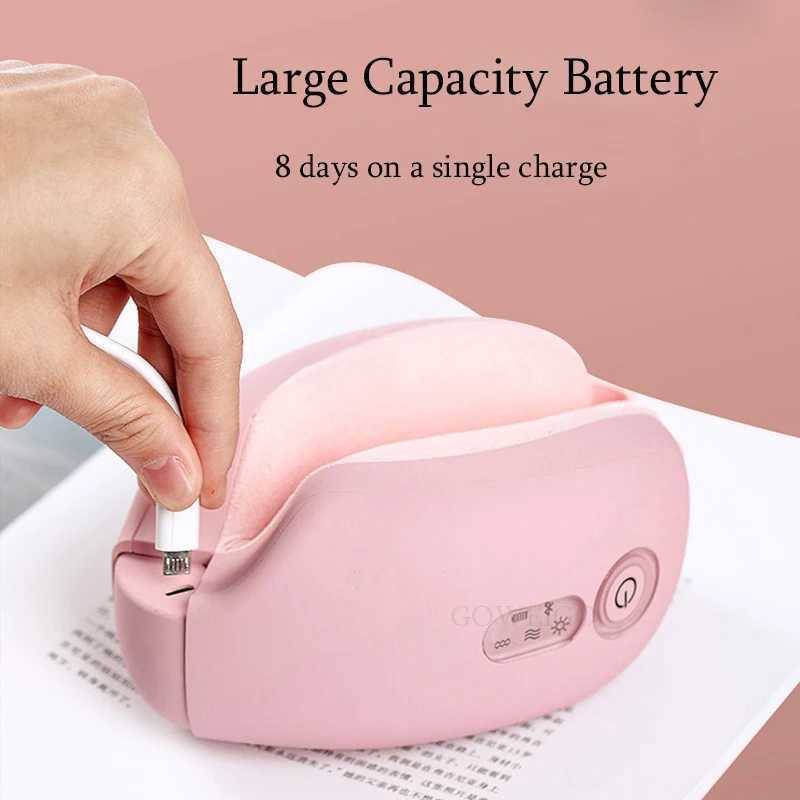 Sleep Masks Electric Eye Massager Smart Airbag Vibration Hot Compress Bluetooth Music Massage Relieve Fatigue Dark Circles Protector 231116