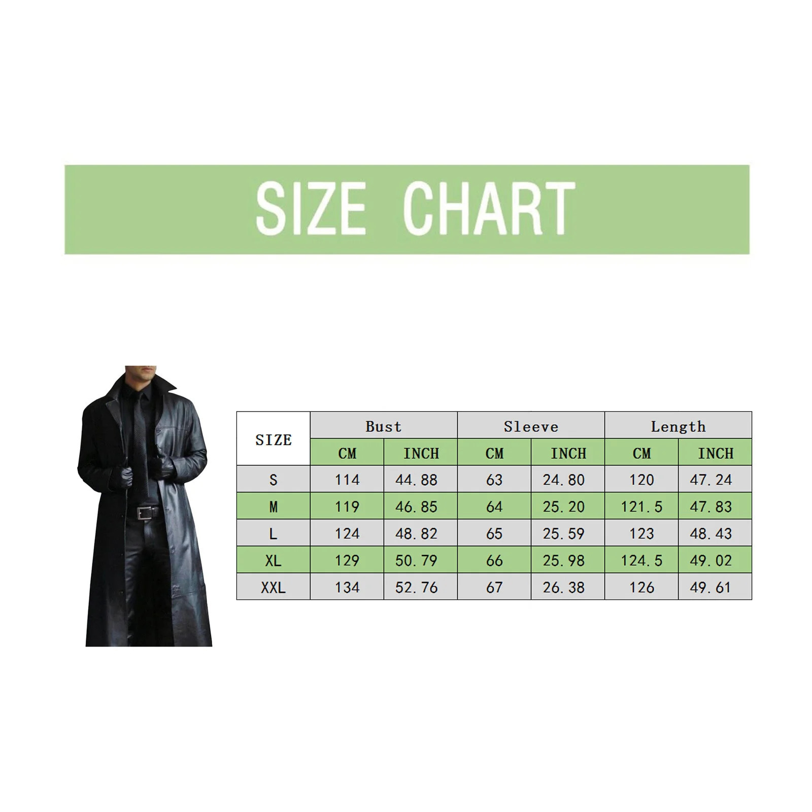 Men's Trench Coats Trench Men's Leather Coat Vintage British Style Windbreaker Handsome Solid Color Slimfit Overcoat Long Jacket Plussize Ou