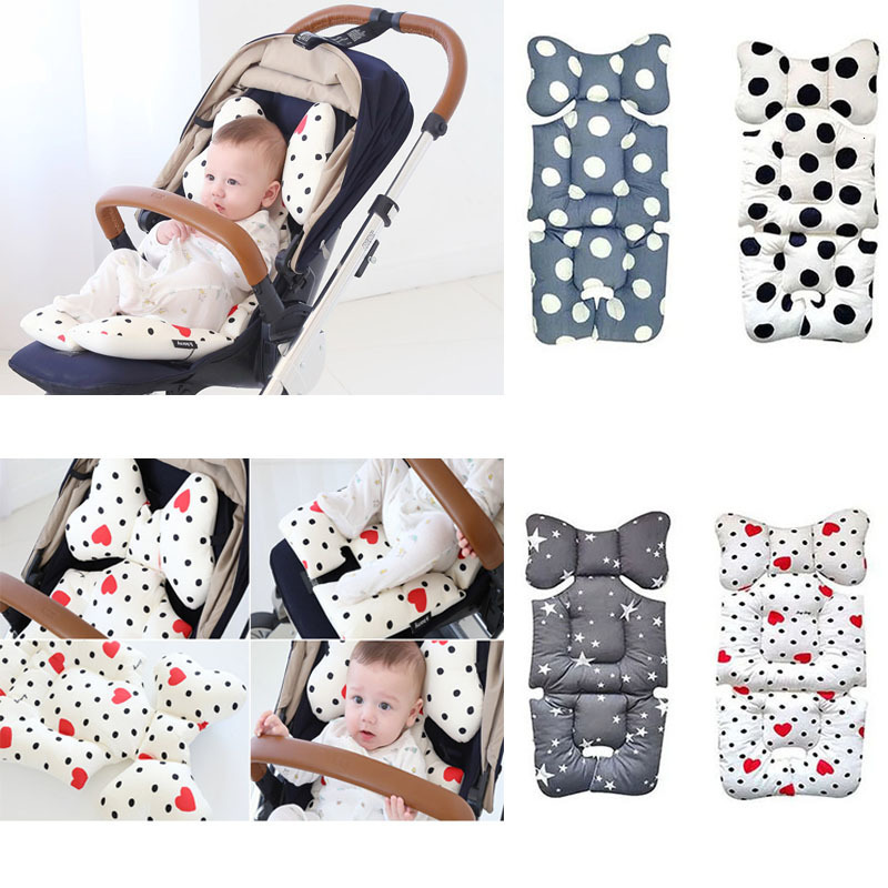 Stroller Parts Accessories Baby Stroller Liner Baby Car Seat Cushion Cotton Seat Pad Infant Child Cart Mattress Mat Kids Carriage Pram Stroller Access