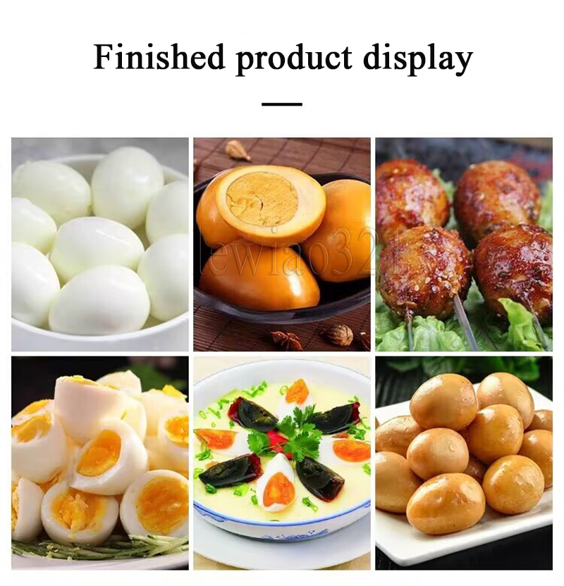 Fully Automatic Boiled Egg Peeler Machine Egg Peeling Machine Eggs Husk Machine Egg Shell Remover Machine