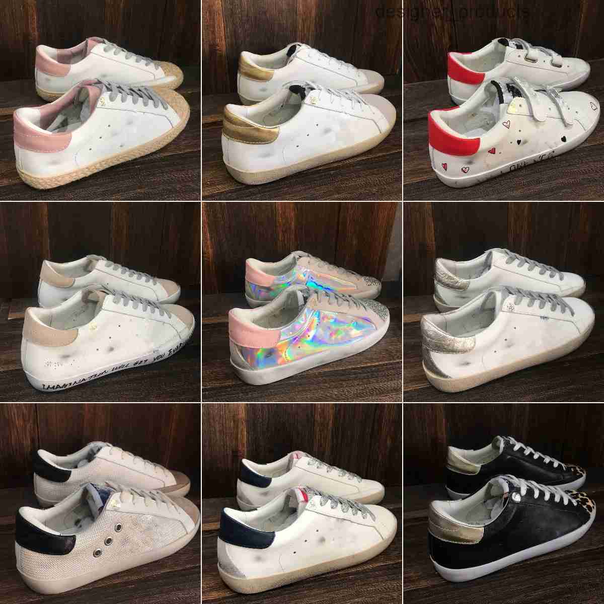 Designer Sneakers Super star Casual Shoes Sabot Black Gold Sliver Sparkling Star Sneaker Classic White Do-old Dirty Luxury Summer goldenitys gooseitys Mens Women, Star 35 silver shiny star
Designer Sneakers Super star Casual Shoes Sabot Black Gold Sliver Sparkling Star Sneaker Classic White Do-old Dirty Luxury Summer goldenitys gooseitys Mens Women, Star 35 silver shiny star