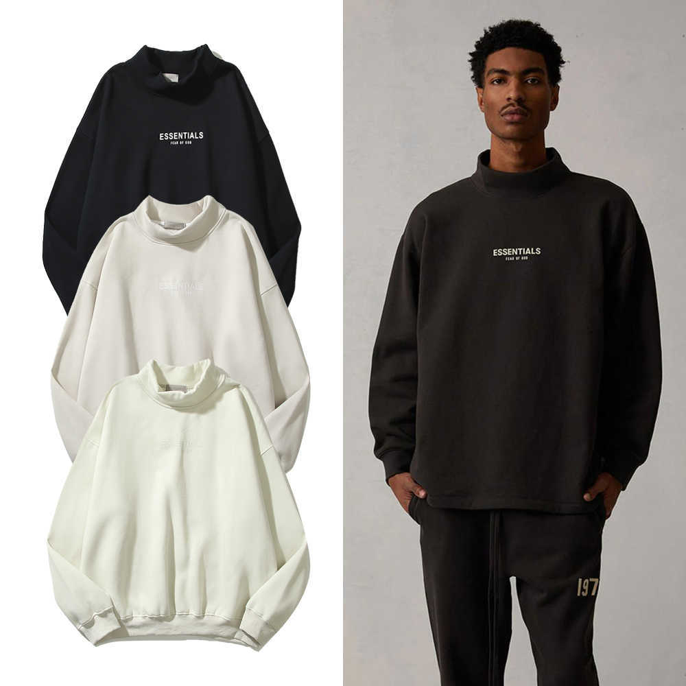 ESS Hoodies FEARs OF GOD ESSEN FOG 22SS Double thread flocked casual standing neck long sleeved sweater for Mens Womens Sweatshirts, Shipping fee
ESS Hoodies FEARs OF GOD ESSEN FOG 22SS Double thread flocked casual standing neck long sleeved sweater for Mens Womens Sweatshirts, Shipping fee