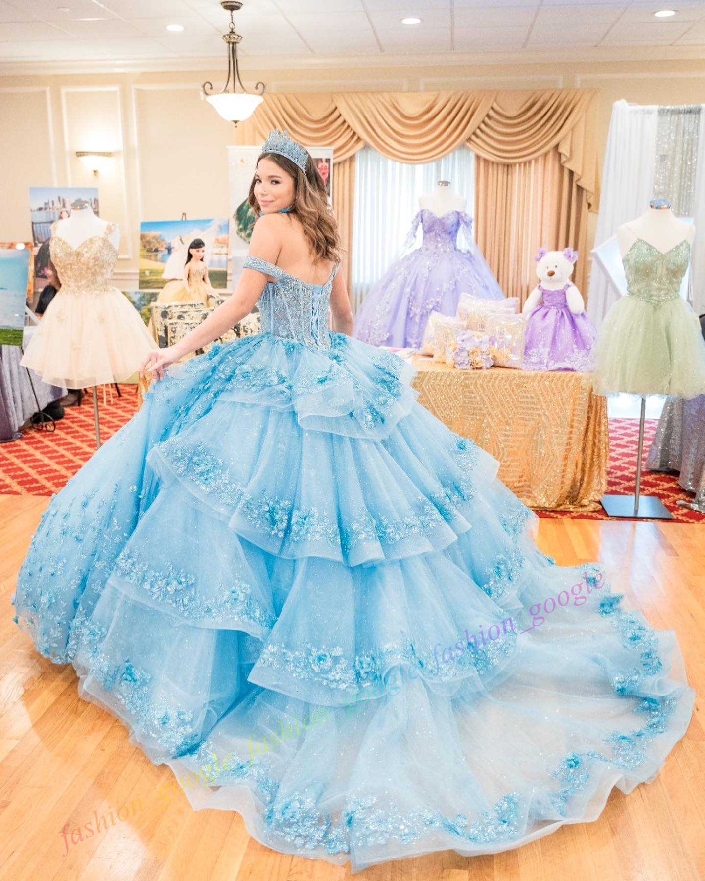 Sage Quinceanera Dress 2024 Beaded Corset Charro Mexican Rose Gold Quince Sweet 15/16 Birthday Party Gown for 15th Girl Drama Winter Formal Prom Gala 