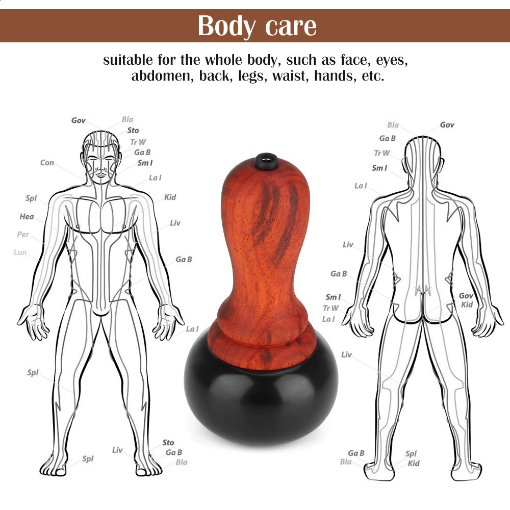 Full Body Massager Stone Electric Gua Sha Massager Natural Bianstone GuaSha Scraping Back Neck Face Massage Relax Muscles Skin Lift Care Spa 231115