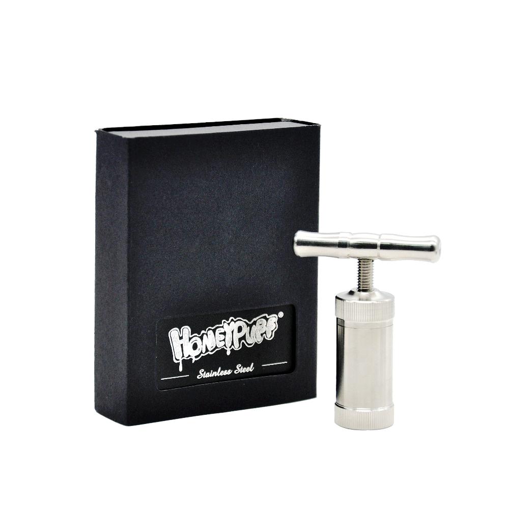 smoke accessory Tobacco CHROMIUM CRUSHER Herb Grinder T Shape Pollen Press Presser Compressor Stainless Steel Engineered Brass Cylinder Heavy Spice Crusher Bong
smoke accessory Tobacco CHROMIUM CRUSHER Herb Grinder T Shape Pollen Press Presser Compressor Stainless Steel Engineered Brass Cylinder Heavy Spice Crusher Bong