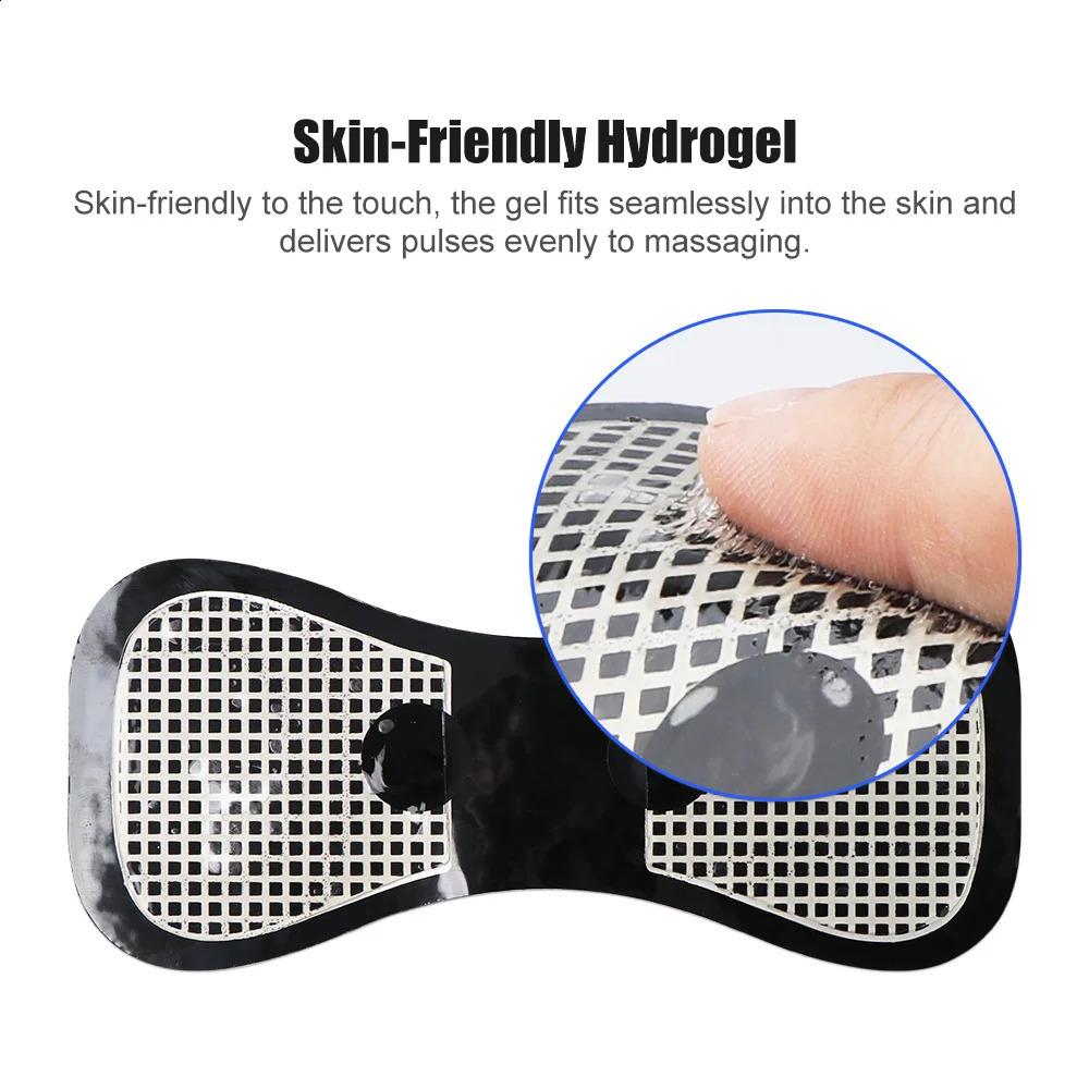 Massaging Neck Pillowws EMS Neck Stretcher Patch Back Massager Sticker Muscle Stimulation Pulse Patches Fitness Massagead Neck Body Pain Relief Tools 