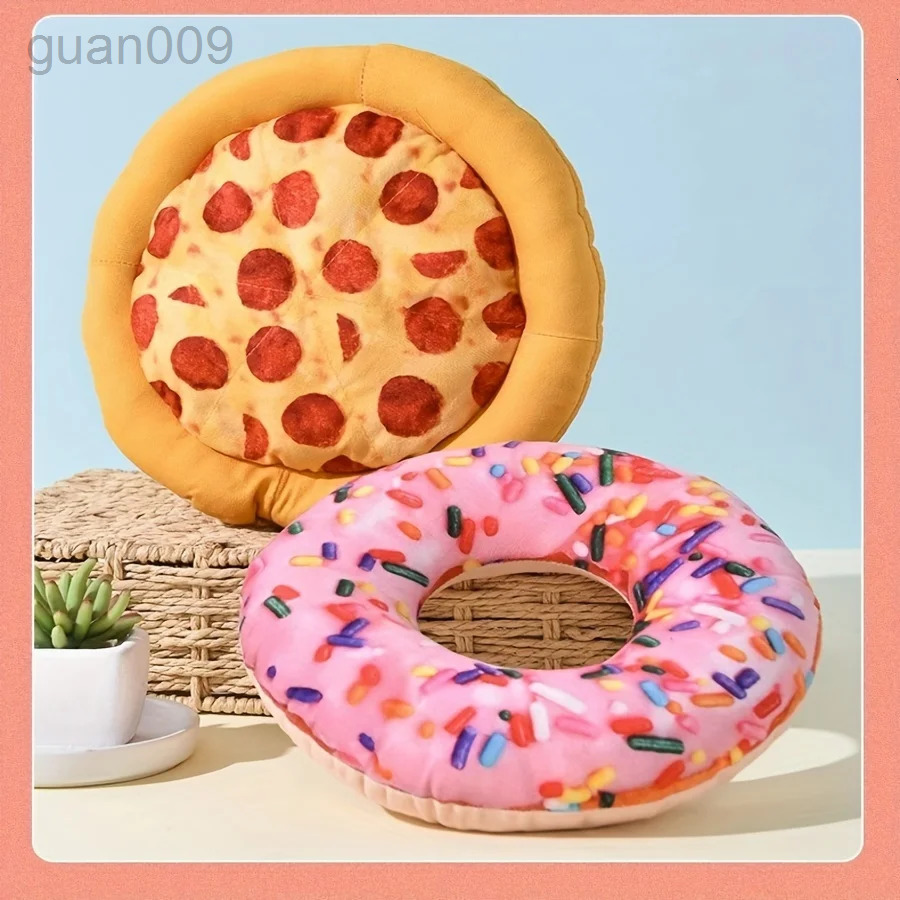 Dog Toys New Soundmaking toys brushing teeth plush pizza toys medium to large dog training bottle dog rescue tools 231116