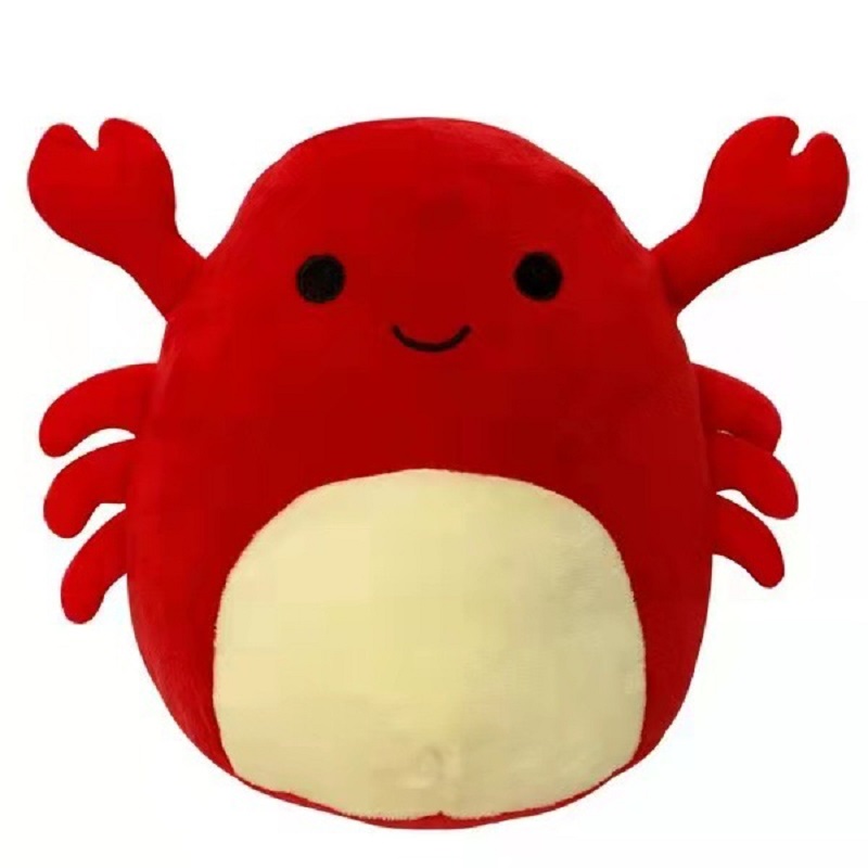 Cross-border soft plush mushroom 20cm pillow plushs salamander pillow Christmas tree pumpkin children's toys gifts