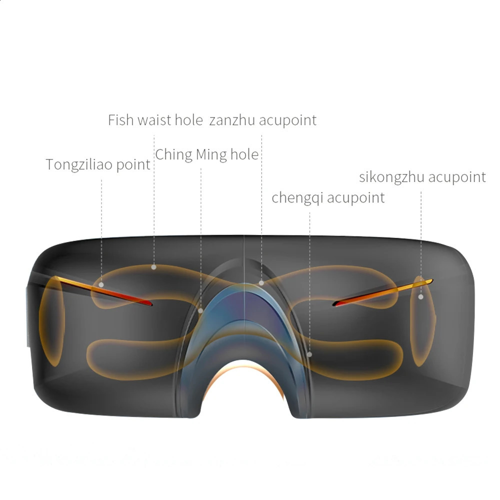 Eye Massager Eye Massager Multifunction Bluetooth Eye Protection Instrument Foldable Electric Eye Care Instrument Compress Kneading 231115