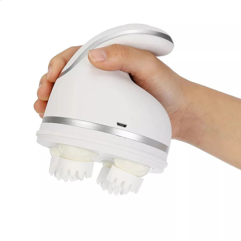Head Massager Custom Electric Scalp Massager Head Massage Stimulate Hair Growth Deep Blood Circulation HealthCare Relax Antistress Masaje 231115