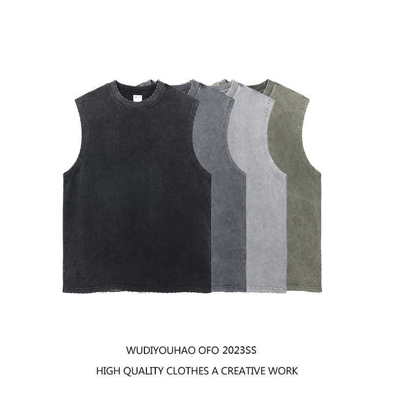 ESS Tees T-Shirts Luxury Designer fashion clothing FEARs OF GOD 275G FOG American High Street Distressed Wax Dyed Edged Tank Top Loose Fit Men's Fashion, Batik light grey
ESS Tees T-Shirts Luxury Designer fashion clothing FEARs OF GOD 275G FOG American High Street Distressed Wax Dyed Edged Tank Top Loose Fit Men's Fashion, Batik light grey