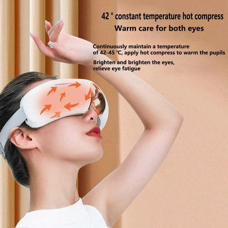Eye Massager Eye Massager Multifunction Bluetooth Eye Protection Instrument Foldable Electric Eye Care Instrument Compress Kneading 231115