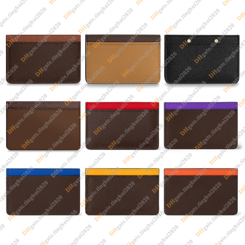 Unisex Fashion Casual Designer Luxury Card Holder PM Wallet Purse Key Pouch TOP Mirror Quality M61733 N61722 M69161 M69171 M82869 M82873 M82872 M82871 Business Card