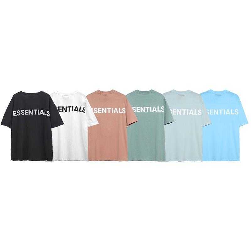 ESS Tees T-Shirts Luxury Designer fashion clothing FEARs OF GOD ESSEN Back Letter Short Sleeve FOG High Street T-shirt Men's Women's Summer, Light blue
ESS Tees T-Shirts Luxury Designer fashion clothing FEARs OF GOD ESSEN Back Letter Short Sleeve FOG High Street T-shirt Men's Women's Summer, Light blue