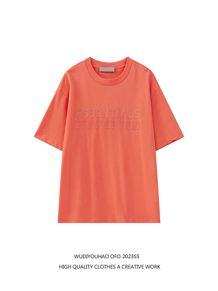 ESS Tees T-Shirts Luxury Designer fashion clothing FEARs OF GOD FOG Season 8 New ESSEN Flocked Round Neck Short Sleeve T-shirt Couple Trend, Black
ESS Tees T-Shirts Luxury Designer fashion clothing FEARs OF GOD FOG Season 8 New ESSEN Flocked Round Neck Short Sleeve T-shirt Couple Trend, Black