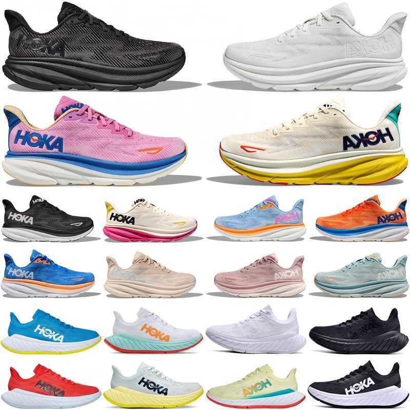 Clifton 9 Hoka One Bondi 8 Athletic Shoe Running Shoes Sneakers Shock Absorbing Road Fashion Mens Womens Top Designer Women Men Size 36-45