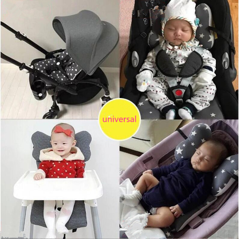 Stroller Parts Accessories Baby Stroller Liner Baby Car Seat Cushion Cotton Seat Pad Infant Child Cart Mattress Mat Kids Carriage Pram Stroller Access