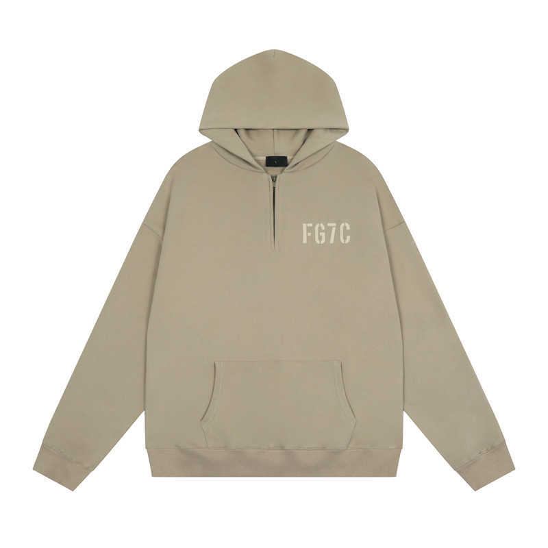ESS Hoodies FEARs OF GOD FOG Season 8 Double Thread Flocking Letter FG7C Mens Womens Loose Half Zip Hoodie Sweatshirts, Shipping fee
ESS Hoodies FEARs OF GOD FOG Season 8 Double Thread Flocking Letter FG7C Mens Womens Loose Half Zip Hoodie Sweatshirts, Shipping fee