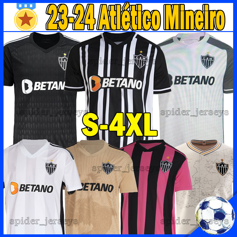 2023 2024 Atletico Mineiro champion Soccer Jerseys 113 special edition 22 23 Outubro Rosa M.ZARACHO ELIAS SASHA VARGAS GUGA MARQUINHOS Football Shirt, Mineiluo 22-23 third patch
2023 2024 Atletico Mineiro champion Soccer Jerseys 113 special edition 22 23 Outubro Rosa M.ZARACHO ELIAS SASHA VARGAS GUGA MARQUINHOS Football Shirt, Mineiluo 22-23 third patch