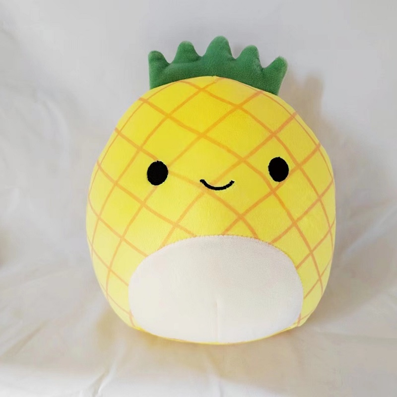 Cross-border soft plush mushroom 20cm pillow plushs salamander pillow Christmas tree pumpkin children's toys gifts