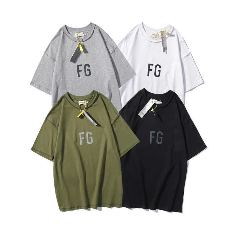 ESS Tees T-Shirts fashion clothing FEARs OF GOD FG 3M reflective colorful reverse line fog Luxury Designer brand loose Mens Womens short sleeve T-shirt Luxury Designer, White
ESS Tees T-Shirts fashion clothing FEARs OF GOD FG 3M reflective colorful reverse line fog Luxury Designer brand loose Mens Womens short sleeve T-shirt Luxury Designer, White