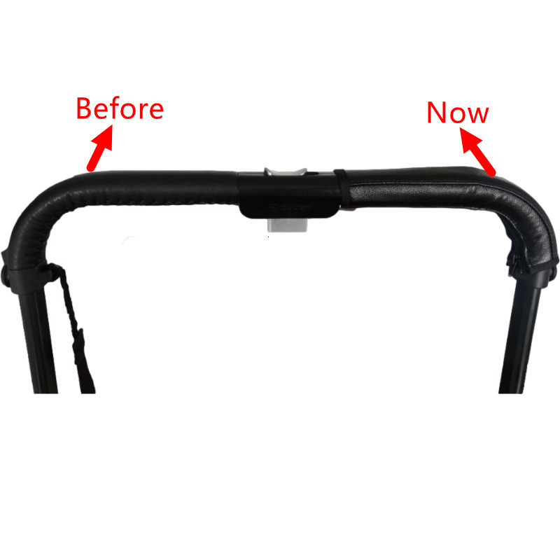 Stroller Parts Accessories Leather Pu Cover For Cybex Priam Stroller Handles Protective Cases Cover Armrest Bumper Covers Handle Pram Bar Accessories 