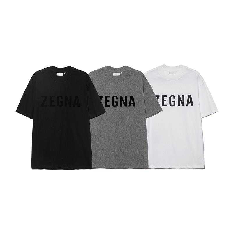 ESS Tees T-Shirts Luxury Designer fashion clothing FEARs OF GOD x Zegna FOG Co branded Jenny Short Sleeve Letter Flocking Printed Men's Women's Loose Short Sleeve, White
ESS Tees T-Shirts Luxury Designer fashion clothing FEARs OF GOD x Zegna FOG Co branded Jenny Short Sleeve Letter Flocking Printed Men's Women's Loose Short Sleeve, White
