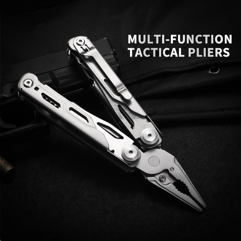 Pliers HRC78K 30 in1 Multitool Plier Cable Wire Cutter Multifunctional Multi Tools Outdoor Camping Portable Folding 230414