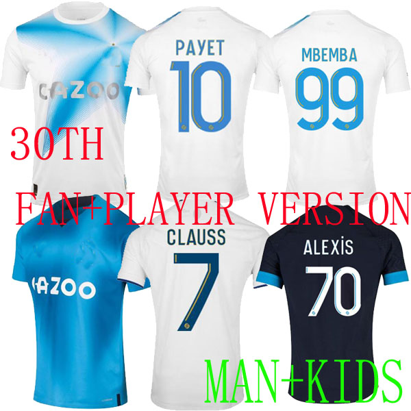 22 23 MarseilleS maillot ALEXIS soccer jerseys 30 Year Anniversary Special 2023 CUISANCE GUENDOUZI PAYET CLAUSS football shirts men kids VERETOUT Under OUNAHI ews, 2022 home+patch
22 23 MarseilleS maillot ALEXIS soccer jerseys 30 Year Anniversary Special 2023 CUISANCE GUENDOUZI PAYET CLAUSS football shirts men kids VERETOUT Under OUNAHI ews, 2022 home+patch