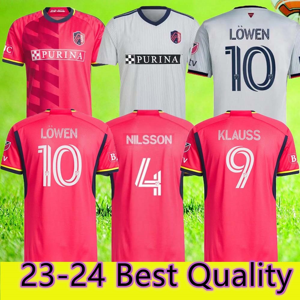 2023 2024 St. L ouis City SOCCER JERSEYS stLouis SC NILSSON KLAUSS 23 24 GIOACCHINI VASSILEV mens kids kit football top shirt uniform camisetas futbol maillot foot, Home kids
2023 2024 St. L ouis City SOCCER JERSEYS stLouis SC NILSSON KLAUSS 23 24 GIOACCHINI VASSILEV mens kids kit football top shirt uniform camisetas futbol maillot foot, Home kids