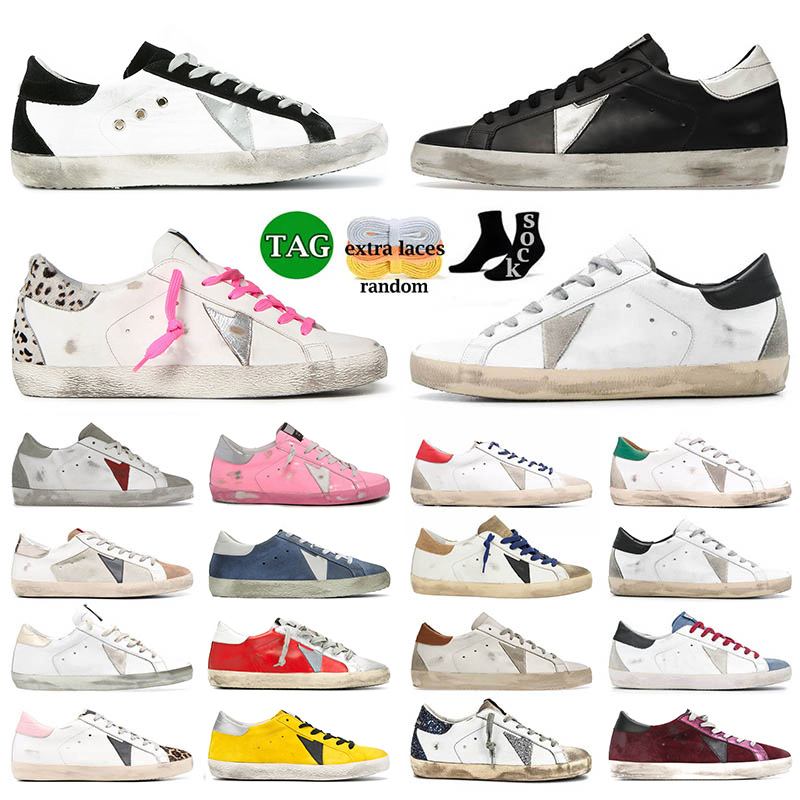 Womens Mens Golden Luxury Sneakers Designer Shoes Plate-forme Black White Glitter Silver Pink Dirty Orange Blue Casual trainers size 35-46, A57 navy blue and glitter star
Womens Mens Golden Luxury Sneakers Designer Shoes Plate-forme Black White Glitter Silver Pink Dirty Orange Blue Casual trainers size 35-46, A57 navy blue and glitter star