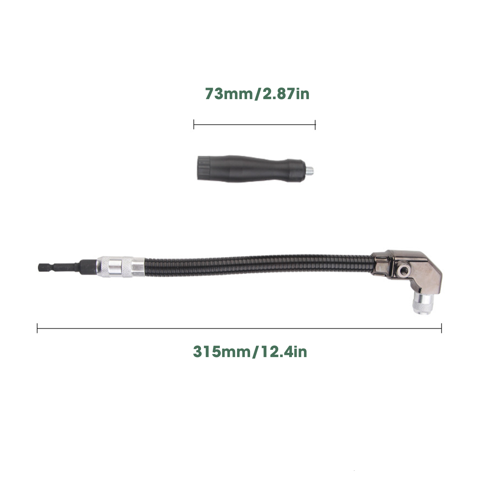 Screwdrivers 90 Degree Electric Drill Chuck Right Angle Corner Woodworking Tool Flexible Shaft Extension Rod Screwdriver 230414