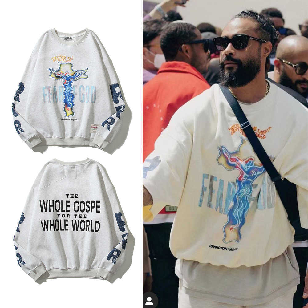 ESS Hoodies Rrr123 fog co branded high street Luxury Designer casual loose gospel cross Mens Womens lovers Sweatshirts, Shipping fee
ESS Hoodies Rrr123 fog co branded high street Luxury Designer casual loose gospel cross Mens Womens lovers Sweatshirts, Shipping fee