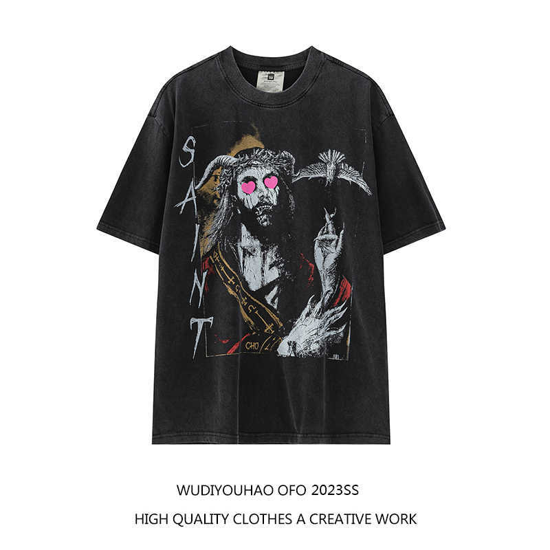 ESS Tees T-Shirts Luxury Designer fashion clothing FEARs OF GOD SAINT Co branded Love Satan American Wash Vintage Loose Short Sleeve T-shirt Men's Women's FOG, Wash black
ESS Tees T-Shirts Luxury Designer fashion clothing FEARs OF GOD SAINT Co branded Love Satan American Wash Vintage Loose Short Sleeve T-shirt Men's Women's FOG, Wash black