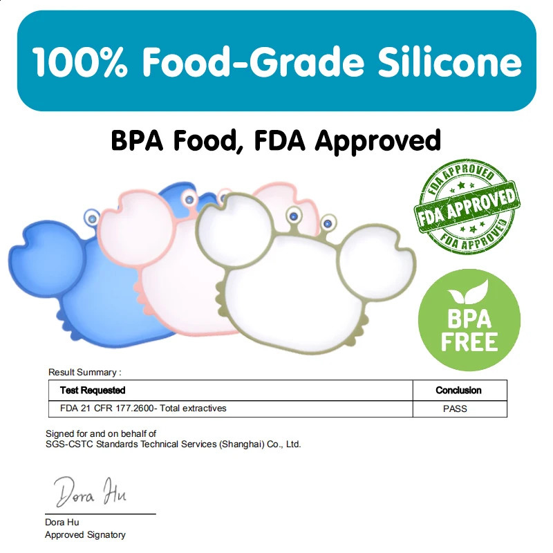 Cups Dishes Utensils Qshare Baby Silicone Children s Tableware Plate Non slip Feeding Bowl BPA Free Kids Dinner Accessories 231116