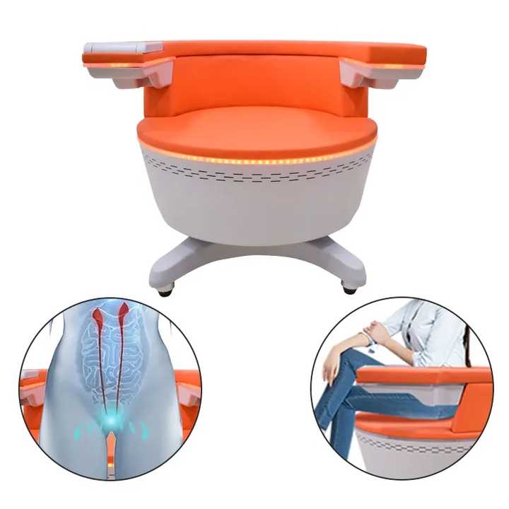 Electromagnetic EMS Chair Repair Pelvic Floor body Muscle Building EMT Hip Lift Vaginal Tighten Postpartum Recovery Chair