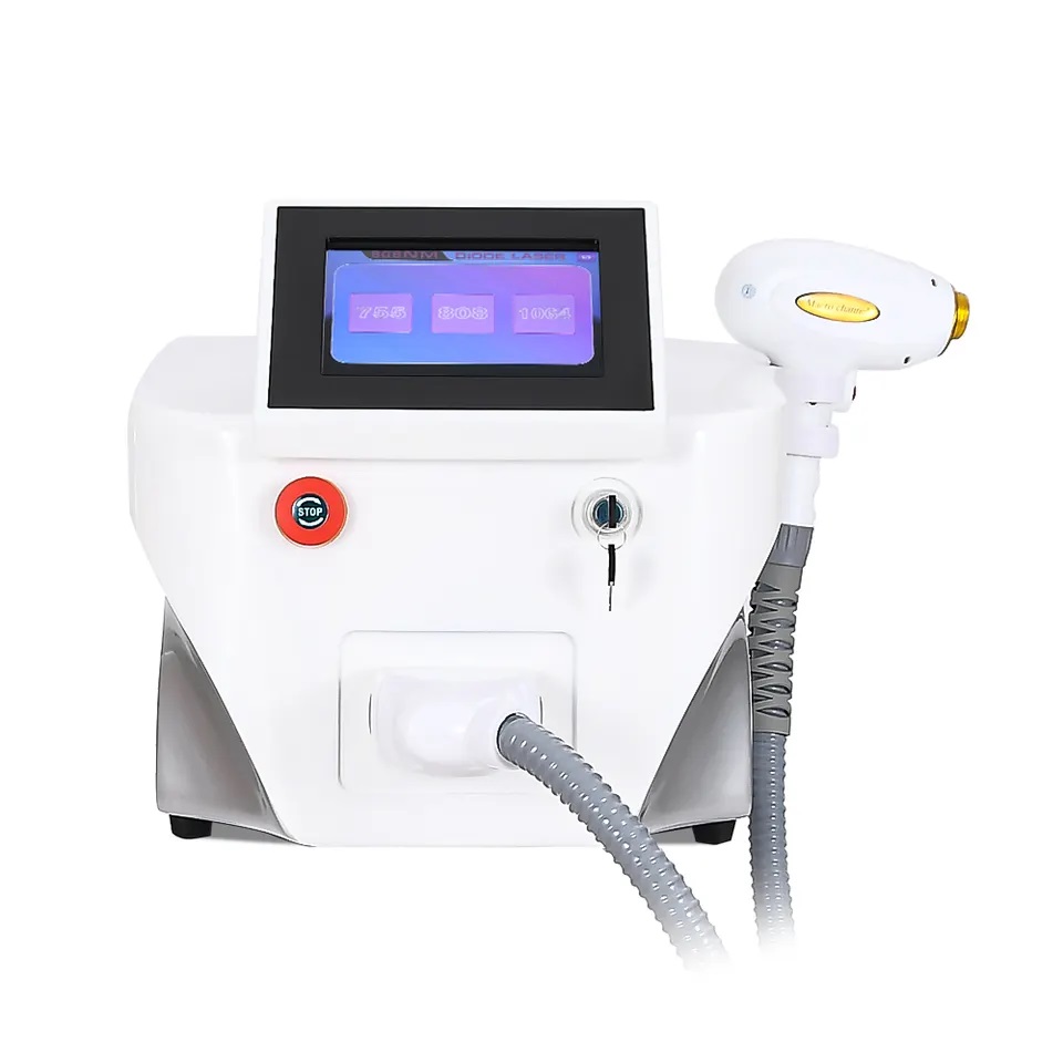 Diode Laser HIGH quality 3 Wavelengths 755 808 1064nm desktop Hair Removal Machine Skin rejuvenation Professional Painless Hair Remove Beauty