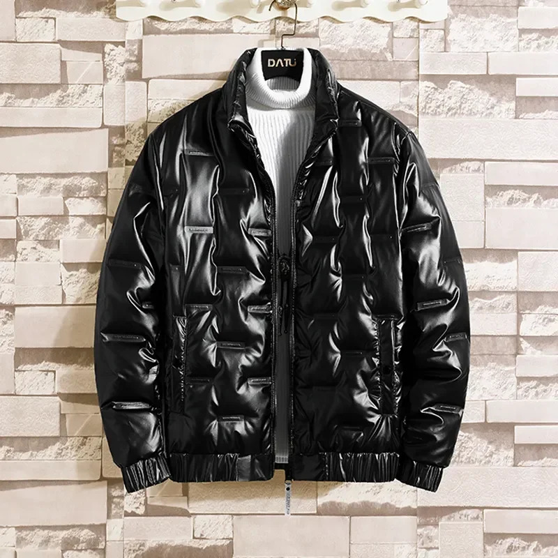 Men's Down Parkas Light Down Jacket Men's Winter Cool Cold Winter Warm Coat Men's Outerwear 231116