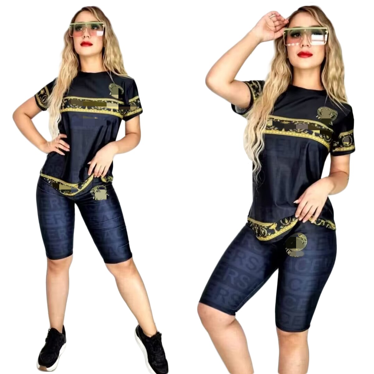 2023 Sporty Two Piece Pants Casual Tracksuit Women Slim Fittness Bodybuilding Running Suits Free Ship, Black
2023 Sporty Two Piece Pants Casual Tracksuit Women Slim Fittness Bodybuilding Running Suits Free Ship, Black