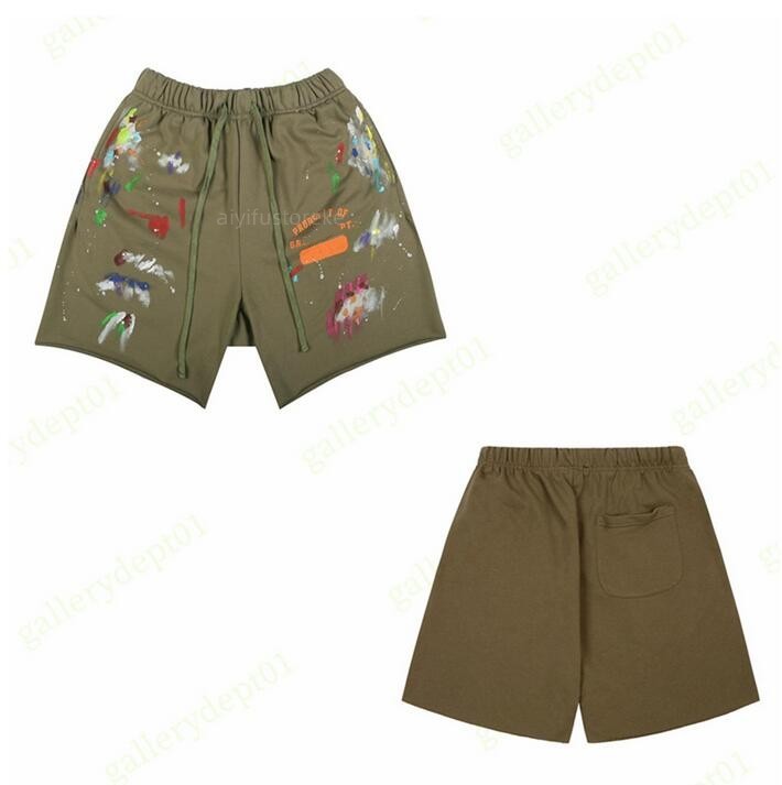 Men's Shorts American Fashion Brand Galleryes Depts Hand-painted Splash Printing Pure Cotton Terry Shorts Fog High Street 5-point Casual Pants, Cus13
Men's Shorts American Fashion Brand Galleryes Depts Hand-painted Splash Printing Pure Cotton Terry Shorts Fog High Street 5-point Casual Pants, Cus13