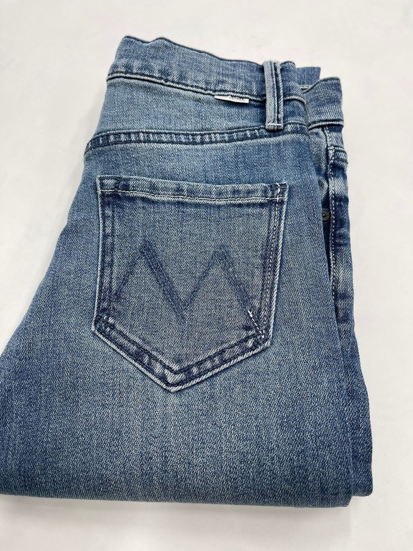 Women's Jeans Women high waist slim jeans fashion casual denim ankle-length pants 230417