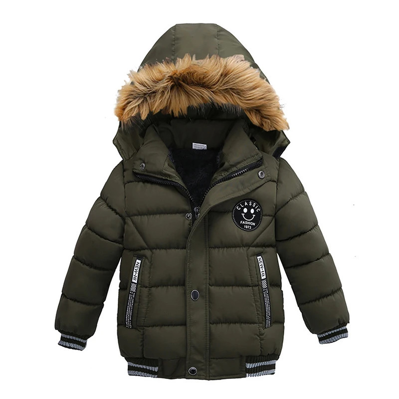 Down Coat Winter Boys Jacket For Children Coats Kids Warm Hooded Outwear Thick Fleece Coat For Baby Boy Clothes Costume 2 3 4 5 6 Y 231117