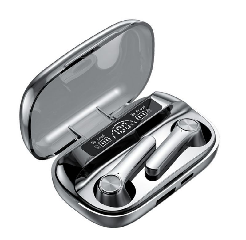 Wireless Earphone TWS Bluetooth headphone Fingerprint control BQ20 model In-ear Built-in Microphone LED display high Quality Headphone Sport Earphone 