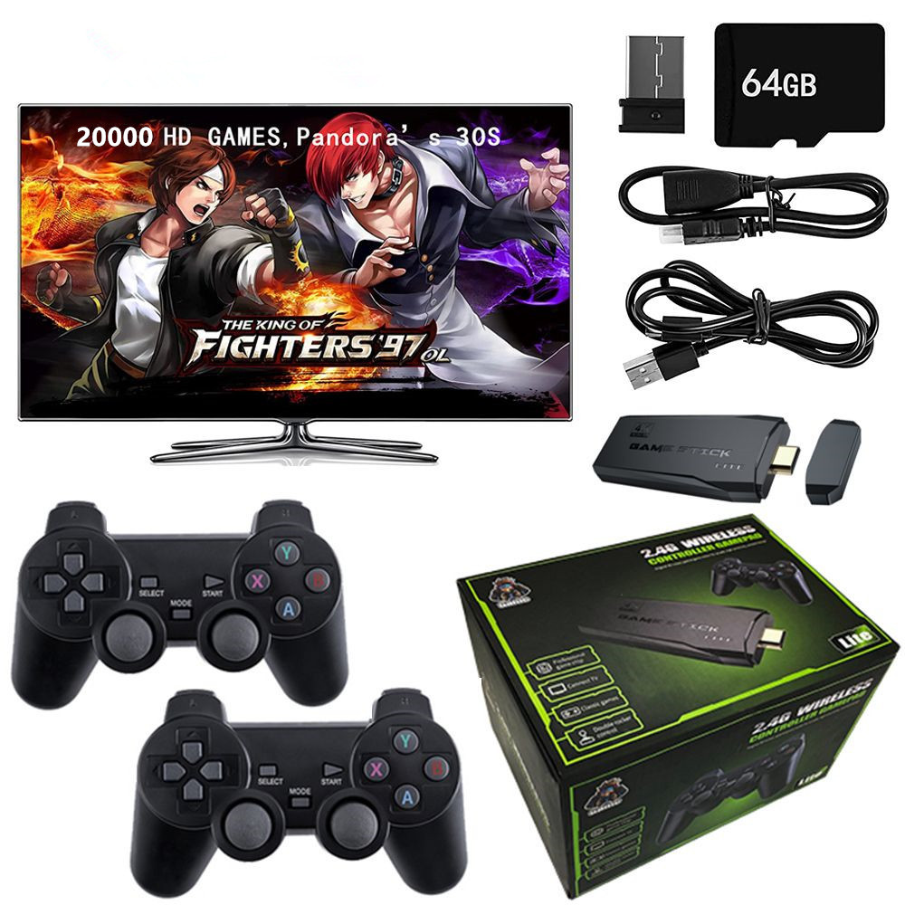 M8 TV Video Game Console 2.4G Double Wireless Controller Game Stick 4K 64G 20000 Games 32GB 3800 Game Retro Games For PS1/GBA Boy Christmas Gift Dropshipping
M8 TV Video Game Console 2.4G Double Wireless Controller Game Stick 4K 64G 20000 Games 32GB 3800 Game Retro Games For PS1/GBA Boy Christmas Gift Dropshipping