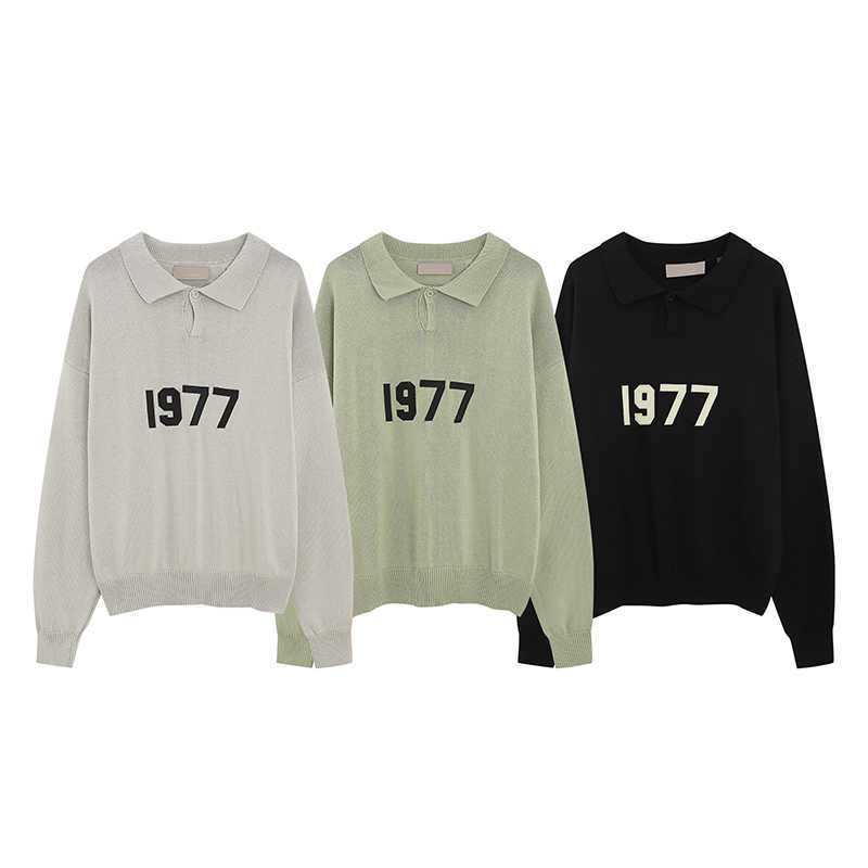 Ess Hoodie Sweatshirts Designer Clothing Fears of God Fog Essen Season 8 1977 Flocked Embroidered Polo Neck Sweater Loose Pullover Knit Fashion Streetwear, Shipping fee
Ess Hoodie Sweatshirts Designer Clothing Fears of God Fog Essen Season 8 1977 Flocked Embroidered Polo Neck Sweater Loose Pullover Knit Fashion Streetwear, Shipping fee