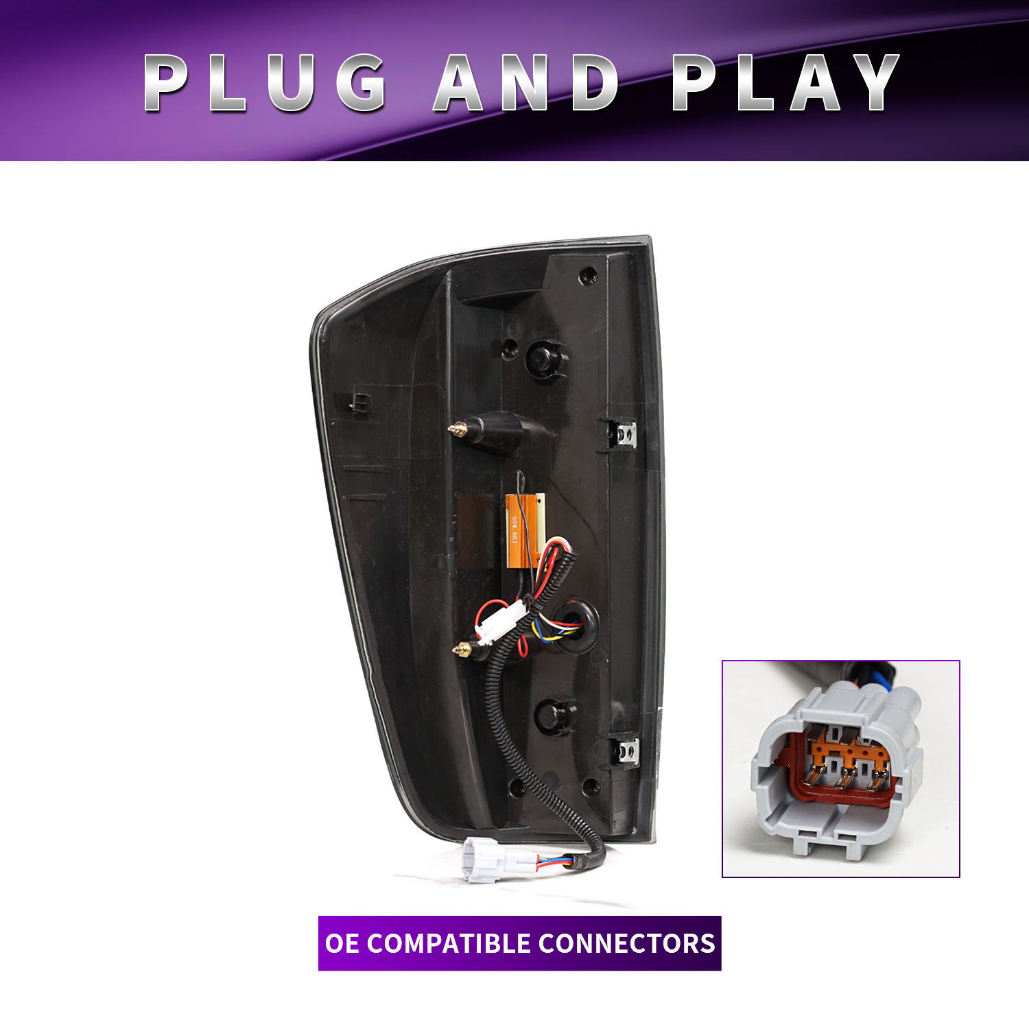 Car Styling Rear Lights For Nissan navara 20 15-20 20 LED Brake Taillight Running Light Dynamic Turn Signal Taillights